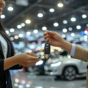 Primopredaja ključeva vozila – trenutak kada preuzimate leasing ugovor i postajete novi korisnik vozila.